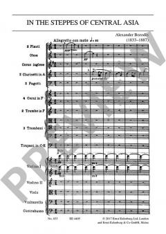 Eine Steppenskizze aus Mittelasien von Alexander Borodin 