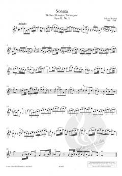 6 Sonaten op. 2 Band 1 von Michel Blavet (Download) 