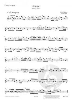 6 Sonaten op. 2 Band 2 von Michel Blavet (Download) 