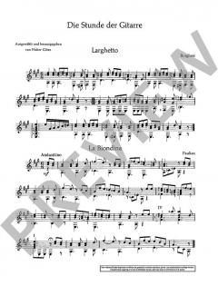 Die Stunde der Gitarre 2 von Walter Götze (Download) 