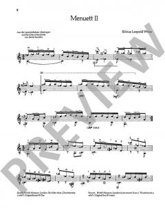 Zwei Menuette von Silvius Leopold Weiss (Download) 