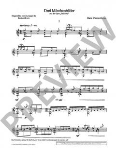 Drei Märchenbilder von Hans Werner Henze (Download) 