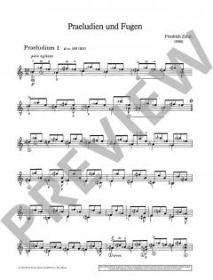 Sechs Praeludien und Fugen von Friedrich Zehm (Download) 