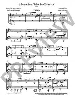 6 Duets von Thomas Robinson (Download) 