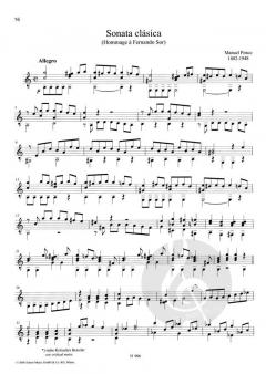 Werke für Gitarre von Manuel Maria Ponce (Download) 