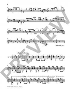 Jose Ferrer y Esteve: Estudios for Solo Guitar (Download) 