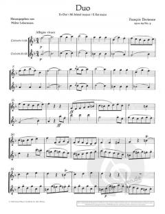 Duo Nr. 3 Es-Dur op. 69 von François Devienne (Download) 