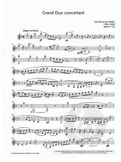 Grand Duo concertant Es-Dur op. 48 von Carl Maria von Weber (Download) 