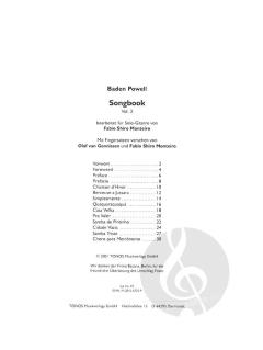 Songbook Vol. 3 von Baden Powell 