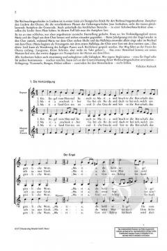 Die Weihnachtsgeschichte in Liedern von Felicitas Kukuck 