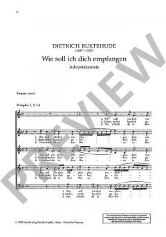 Wie soll ich dich empfangen von Dietrich Buxtehude 