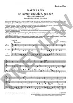 Es kommt ein Schiff, geladen von Walter Rein 