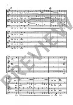 Vier Motetten von Georg Philipp Telemann 