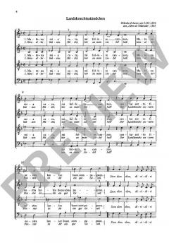 Landsknechts-Ständchen / Echolied von Orlando di Lasso 