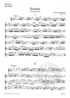 Sonata Nr. 5 F-Dur von Francesco Barsanti (Download) 