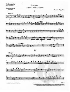 Sonate a-Moll von Diogenio Bigaglia (Download) 