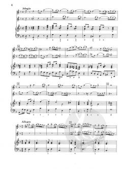 12 Sonaten Band 1 von Giuseppe Sammartini (Download) 