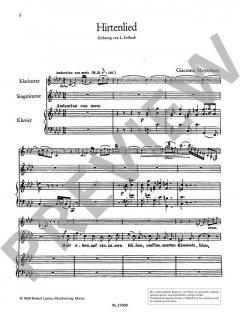 Hirtenlied (Rellstab) von Giacomo Meyerbeer 