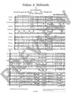 Pelléas et Mélisande op. 46 von Jean Sibelius 