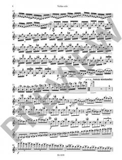 Violin-Konzert d-Moll op. 47 von Jean Sibelius 