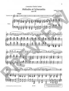 Mélodie et Scherzetto von Arthur Coquard (Download) 