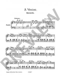 A Venise op. 86 von Henri van Gael (Download) 