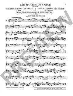 Meister-Etüdenschule für Violine Band 1 von Mathieu Crickboom (Download) im Alle Noten Shop kaufen