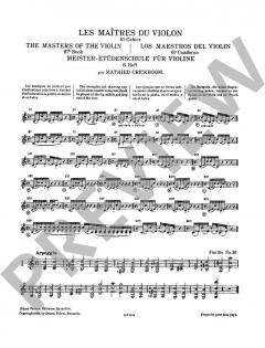 Les Maîtres du Violon 6 von Mathieu Crickboom (Download) 
