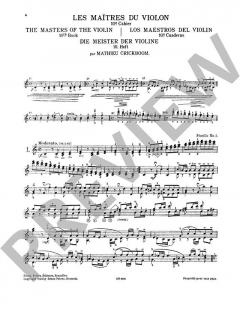 Les Maitres du Violon 10 von Mathieu Crickboom (Download) 