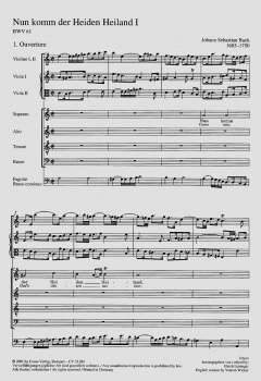 Nun komm, der Heiden Heiland (I) (J.S. Bach) 