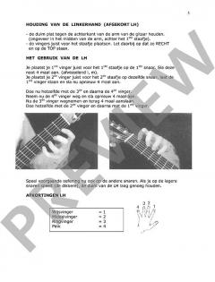 Leerboek voor de beginnende Gitarist von Luc/Vandecaveye, Johan Cauwelier (Download) 