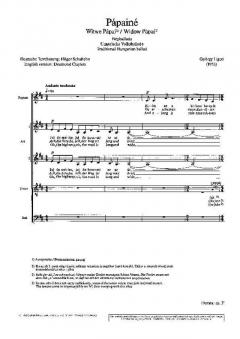 Pápainé von György Ligety (Download) 