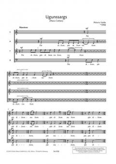 Ugunssargs von Peteris Vasks (Download) 