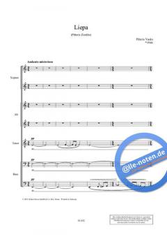 Liepa von Peteris Vasks (Download) 