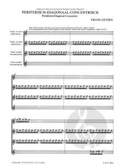 Periferisch - Diagonal - Concentrisch von Frans Geysen (Download) 