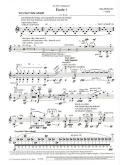 Études Heft 1 von Jörg Widmann (Download) 