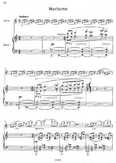 Poème lyrique - Invention - Nocturne von Nikolaj Roslawez (Download) 