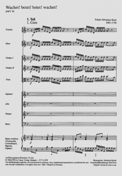 Wachet! betet! betet! wachet! (J.S. Bach) 