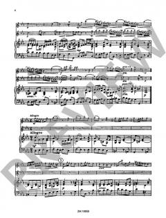 Triosonate c-Moll von Johann Joachim Quantz 