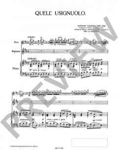 Quell'Usignuolo von Antonio Caldara 