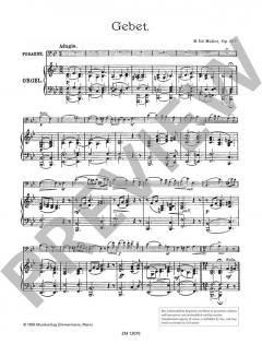 Gebet op. 65b von Bernhard Eduard Müller 