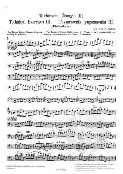 Studienwerke und Unterhaltungsstücke für Zugposaune Heft 3 von Robert Müller 