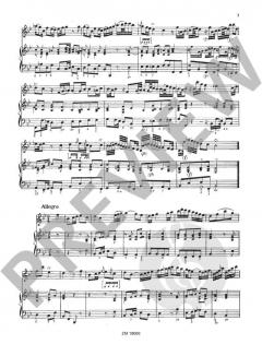 6 Sonaten Wq 125-127, 129, 130, 134 von Carl Philipp Emanuel Bach 