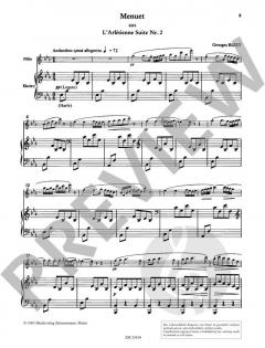 Menuett aus L'Arlésienne-Suite Nr. 2 von Georges Bizet 