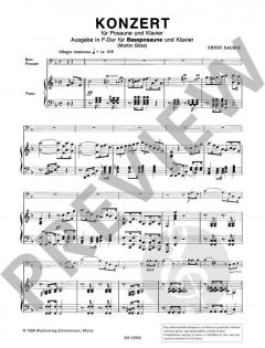 Konzert in F-Dur von Ernest Sachse 