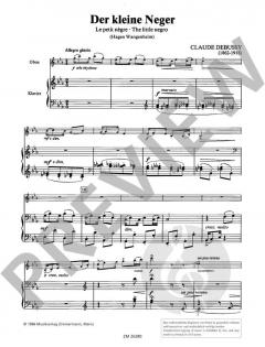 Der kleine Neger von Claude Debussy 
