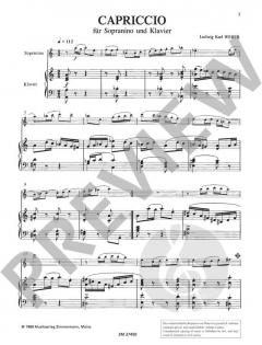 Capriccio von Ludwig Karl Weber 