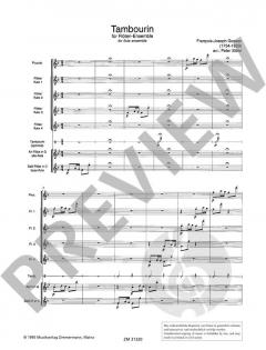 Tambourin von François-Joseph Gossec 