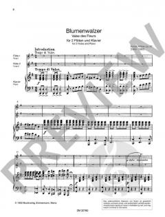 Blumenwalzer op. 87 von Ernesto Köhler 