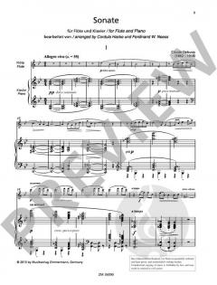 Sonate von Claude Debussy 